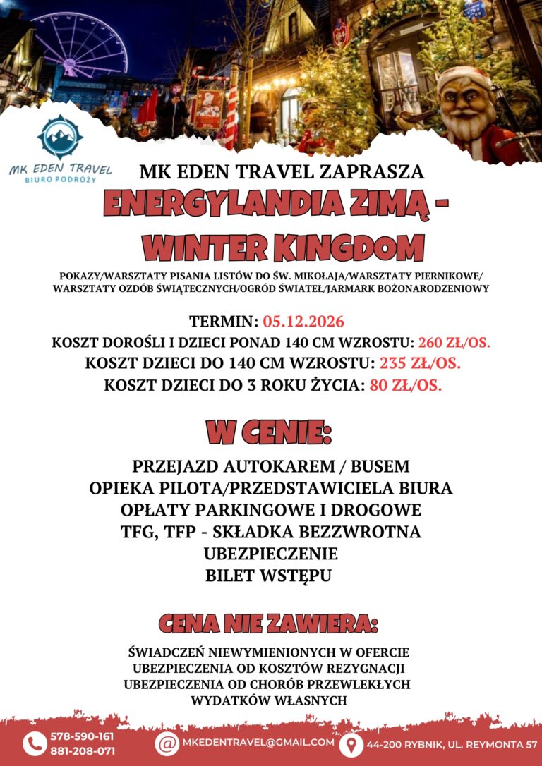 Energylandia Zimą – Winter Kingdom