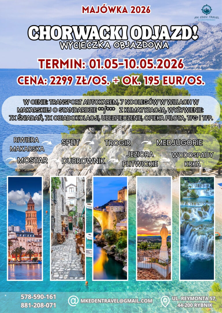 Chorwacki Odjazd! – Majówka 2026