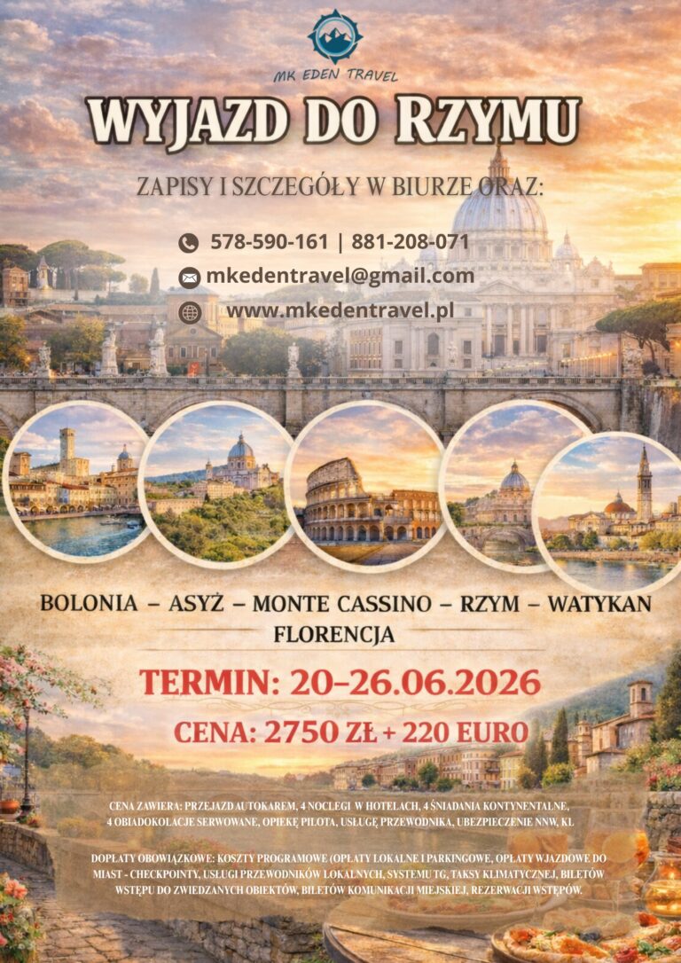 Rzym – wycieczka objazdowa